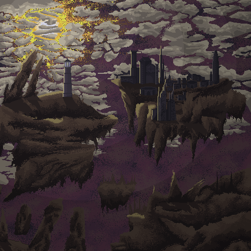 Purple Landscape
